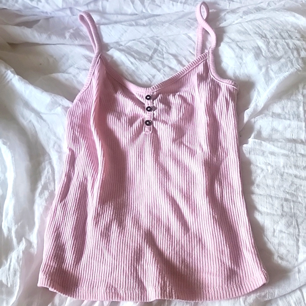 Light pink top